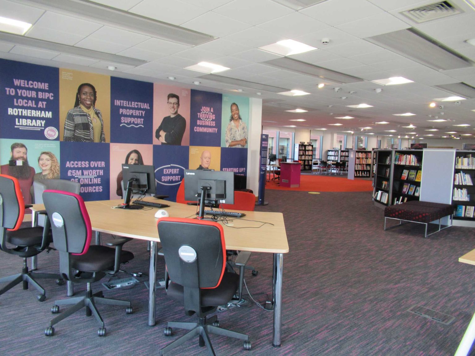 Rotherham Riverside Library Business & IP Centre South Yorkshire